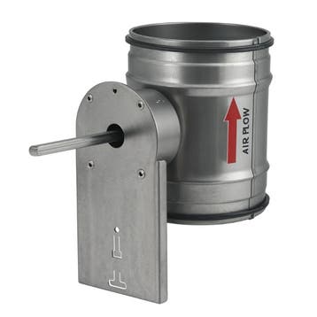 Regelklep Ø 100mm met motorstoel, Verzenden, Nieuw