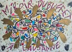 Bruno Donzelli (1941) - Miroir Dubuffet à Lausanne