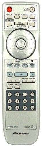 Afstandsbediening Pioneer vxx2894 DV-989AVI, Audio, Tv en Foto, Ophalen of Verzenden, Nieuw, Origineel
