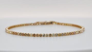 Zonder minimumprijs - Armband - 14 karaat Geel goud -, Sieraden, Tassen en Uiterlijk, Armbanden, Nieuw