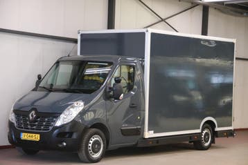 Renault Master 2.3 dCi 170PK AUTOMAAT LOWLINER VERKOOPWAGEN, Automaat, Stof, Gebruikt, Euro 6