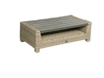 Beach7 Birdwood coffee table corn, Nieuw, Wicker