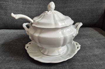 Petrus Regout - Soepterrine - Tureen (3) - Wellington -, Antiek en Kunst