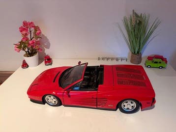 Pocher 1:8 - Modelauto - Ferrari Testarossa Spider, Hobby en Vrije tijd, Modelauto's | 1:5 tot 1:12, Nieuw