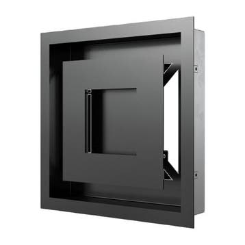 Muur Rooster Black 22x22, Nieuw