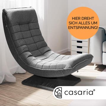 Relax Lounger Aberdeen Stof Grijs (Ligbed - Lounge), Verzenden, Nieuw