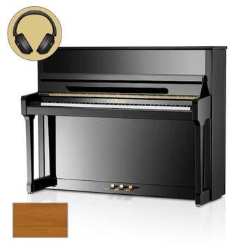 Schimmel Classic C116 T TwinTone R messing silent piano, Nieuw, Bruin, Piano