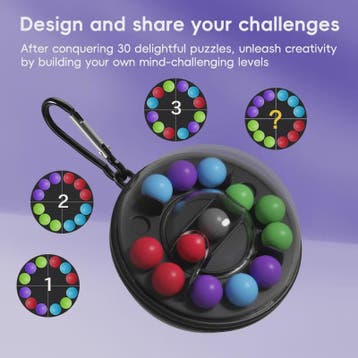 Draaiende Puzzelbal - Interactief Denkspel voor Logica en Ru, Hobby en Vrije tijd, Verzenden, Nieuw