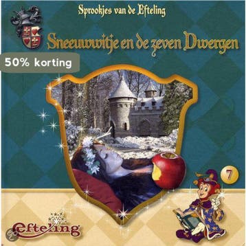 Sneeuwwitje en de zeven dwergen / Sprookjes van de Efteling, Verzenden, Gelezen, Jacob Grimm