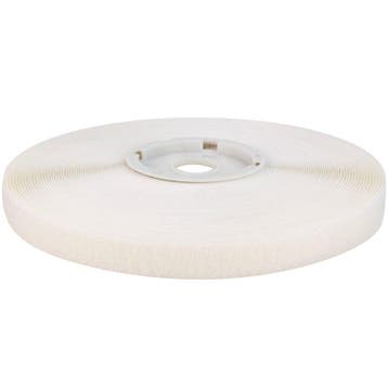 Klittenband - 10 Meter Wit - 20mm Zelfklevend Acryl Lus Zach, Ophalen of Verzenden, Nieuw
