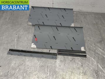 RVS Dubbel wandschap schap 80 x 40 cm Horeca, Ophalen of Verzenden, Nieuw zonder verpakking