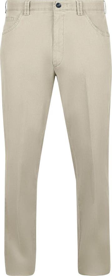 Meyer Dublin Broek Greige maat 25 Heren, Kleding | Heren, Broeken en Pantalons, Verzenden, Beige, Overige maten, Meyer