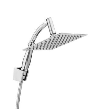 Regendouche XL Deluxe - Ø 28 cm - Zilver - Douchekop Met, Verzenden, Nieuw