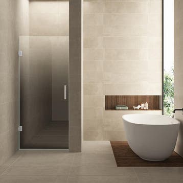 Wiesbaden Less Nisdeur - Links - 70x200cm - 8mm, Doe-het-zelf en Verbouw, Sanitair, Ophalen of Verzenden, Nieuw, Glas
