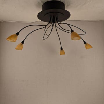 Zicoli plafondlamp 423 198 Refurbished, Ophalen, Zo goed als nieuw, Overige materialen