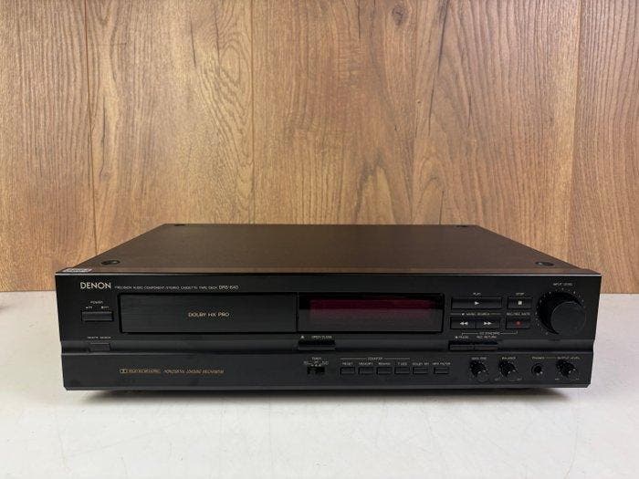 Denon - DRS-640 Cassetterecorder-speler, Audio, Tv en Foto, Radio's