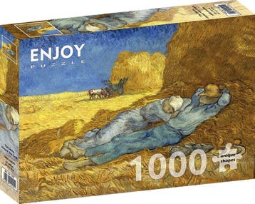 Vincent Van Gogh - The Siesta Puzzel (1000 stukjes) | Enjoy, Verzenden, Nieuw