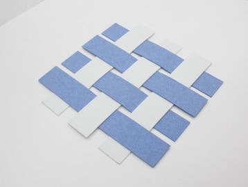 Akoestisch wandpaneel AP S-K in light blue (14) en wit (20), Werkplek, Ophalen of Verzenden, Gebruikt, Overige typen