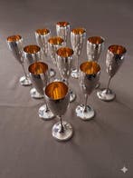 Champagne fluitje (12) - .800 zilver - Flute Champagne