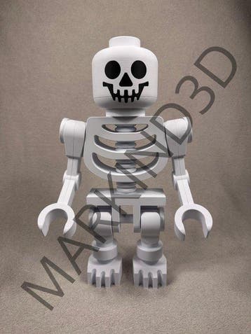 Lego Minifiguur - Minifigures - Skeleton, Nieuw