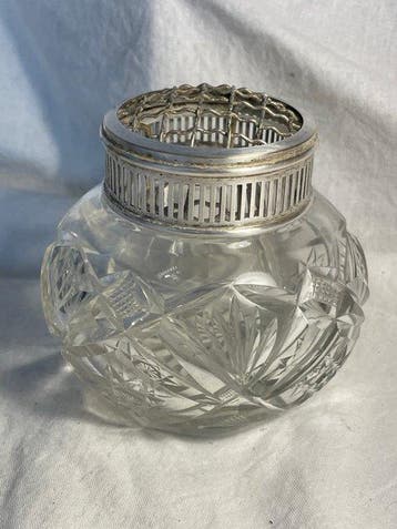 No Reserve Price- - Bloempot - Pique Fleurs - Kristal,