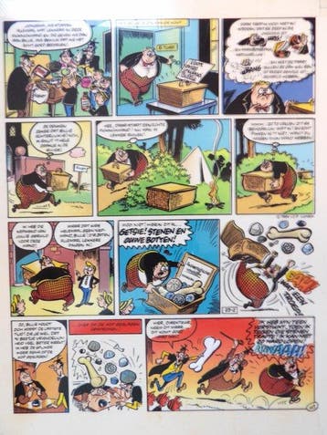Billie Turf - handgeschilderde inkleuring + cel -, Nieuw
