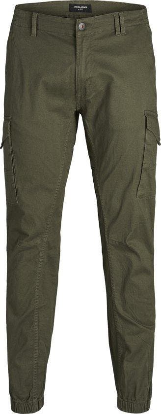 JACK&JONES PLUS JPSTPAUL JJFLAKE CARGO OLIVE N. NOOS PLS Her, Kleding | Dames, Spijkerbroeken en Jeans, Verzenden, Nieuw