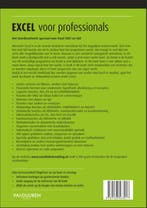 Excel voor professionals / Het complete boek 9789463563017, Verzenden, Gelezen, Wim de Groot
