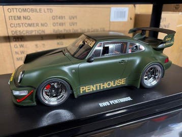GT Spirit 1:18 - Model sportwagen - Porsche 911 RWB, Nieuw