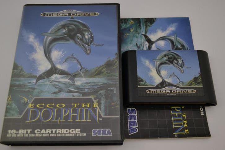 Ecco The Dolphin (MD CIB), Spelcomputers en Games, Games | Sega, Zo goed als nieuw, Verzenden