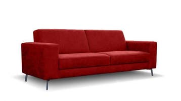 Bankstel Pingjum - rechte banken - Rood, Nieuw, Stof