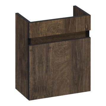 Brauer Joy Edge Fonteinkast - 40 cm - 1 Deur - Greeploos -, Ophalen of Verzenden, Nieuw