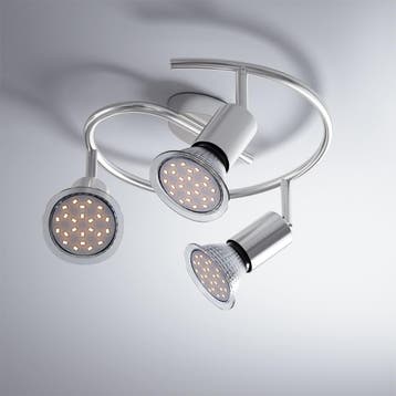 Plafondlamp Amaryllis 3 Spots (Plafondlampen, Interieur), Verzenden, Nieuw