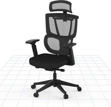 Ergonomische Bureaustoel -  Office Chair - Gamestoel - Volwa, Verzenden, Zo goed als nieuw