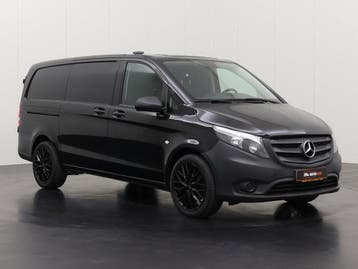 Mercedes-Benz Vito 114CDI Bestelbus 2021 L2 H1 Diesel, Auto's, Euro 6, Zwart, Mercedes-Benz, Nieuw