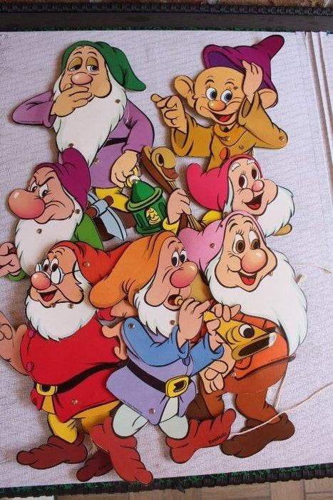 Rombouts Merchandise figuur (7) - karton - 1970-1980, Verzamelen, Disney