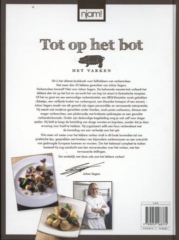 Tot op het bot / Njam! 9789059168374 Johan Segers, Verzenden, Gelezen, Johan Segers