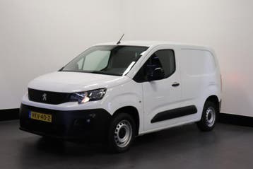 Peugeot Partner 1.2 110PK Benzine, Stof, Gebruikt, Overige brandstoffen, Wit