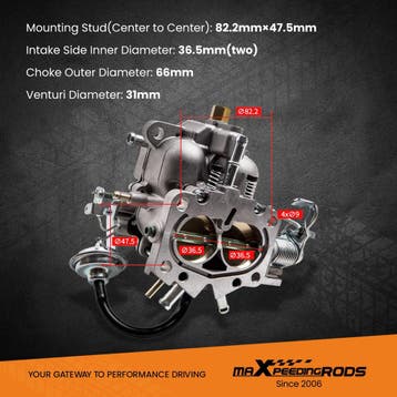Geschikt voor carburetor voor Dodge Truck met 273-318 eng..., Verzenden, Nieuw, Dodge