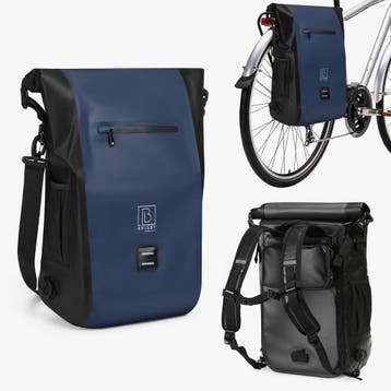 Brisby 20-26 Liter 3 in 1 Waterdichte Rolltop Fietstas, Ophalen of Verzenden, Nieuw, Brisby