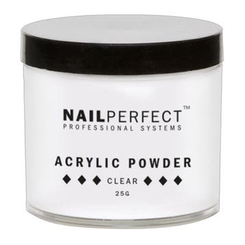 Nail Perfect  Basic Acrylic Powder  Clear  25 gr, Verzenden, Nieuw