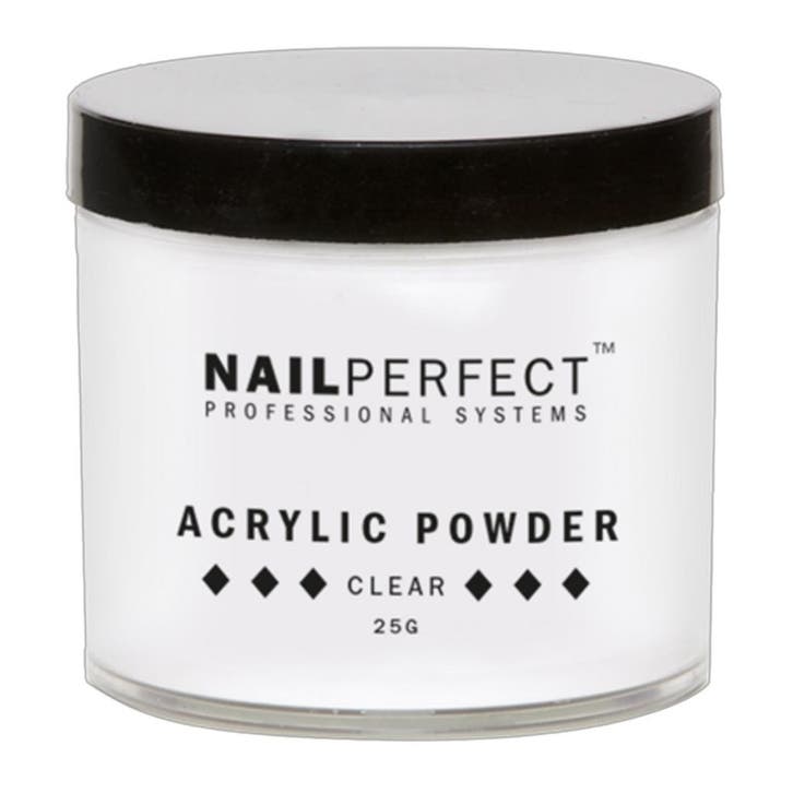 Nail Perfect  Basic Acrylic Powder  Clear  25 gr, Sieraden, Tassen en Uiterlijk, Uiterlijk | Haarverzorging, Nieuw, Verzenden