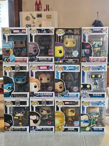 Funko - Funko Pop LOTTO DA 12 ! MARVEL & EXCLUSIVES -