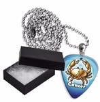 Kreeft plectrum ketting, sleutelhanger of oorbellen, Ophalen of Verzenden, Nieuw