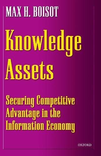 Knowledge Assets - Max Boisot 9780198296072, Verzenden, Gelezen, Max Boisot