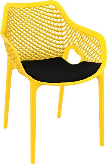 Tuinstoel  Air XL  Geel  Siesta, Tuin en Terras, Tuinstoelen, Verzenden, Nieuw