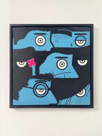 IABO - I want to be an artist (Hirst, Basquiat, Blek Le