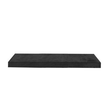 Stoel Tafelblad Straight Edge | Zwart | Mangohout | 120 cm, Verzenden, Nieuw in verpakking