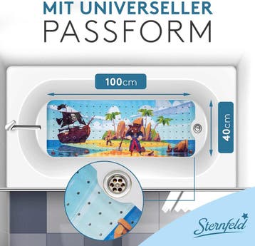 Badmat (kinder)  Sternfeld Piraat, Ophalen of Verzenden, Nieuw