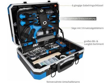 Güde GWZK 241 - 241-delige gereedschapskoffer -, Verzenden, Zo goed als nieuw